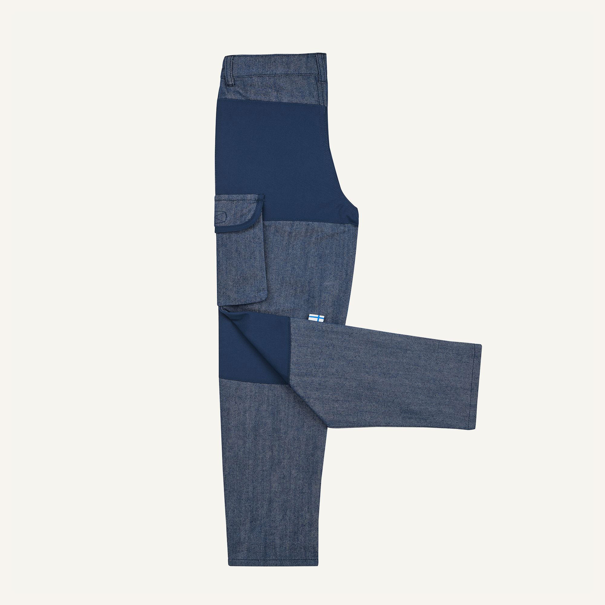 finkid-kelkka-denim-jeanshose-workerstil-mit-verst-rkung-und-mitwachs image 2