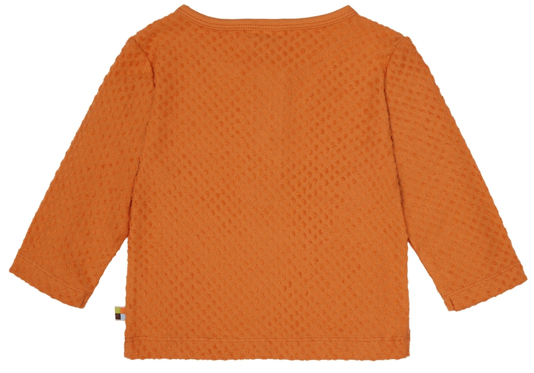 loud-proud-shirt-frottee-punkte-langarm-mit-holzkn-pfen image 4