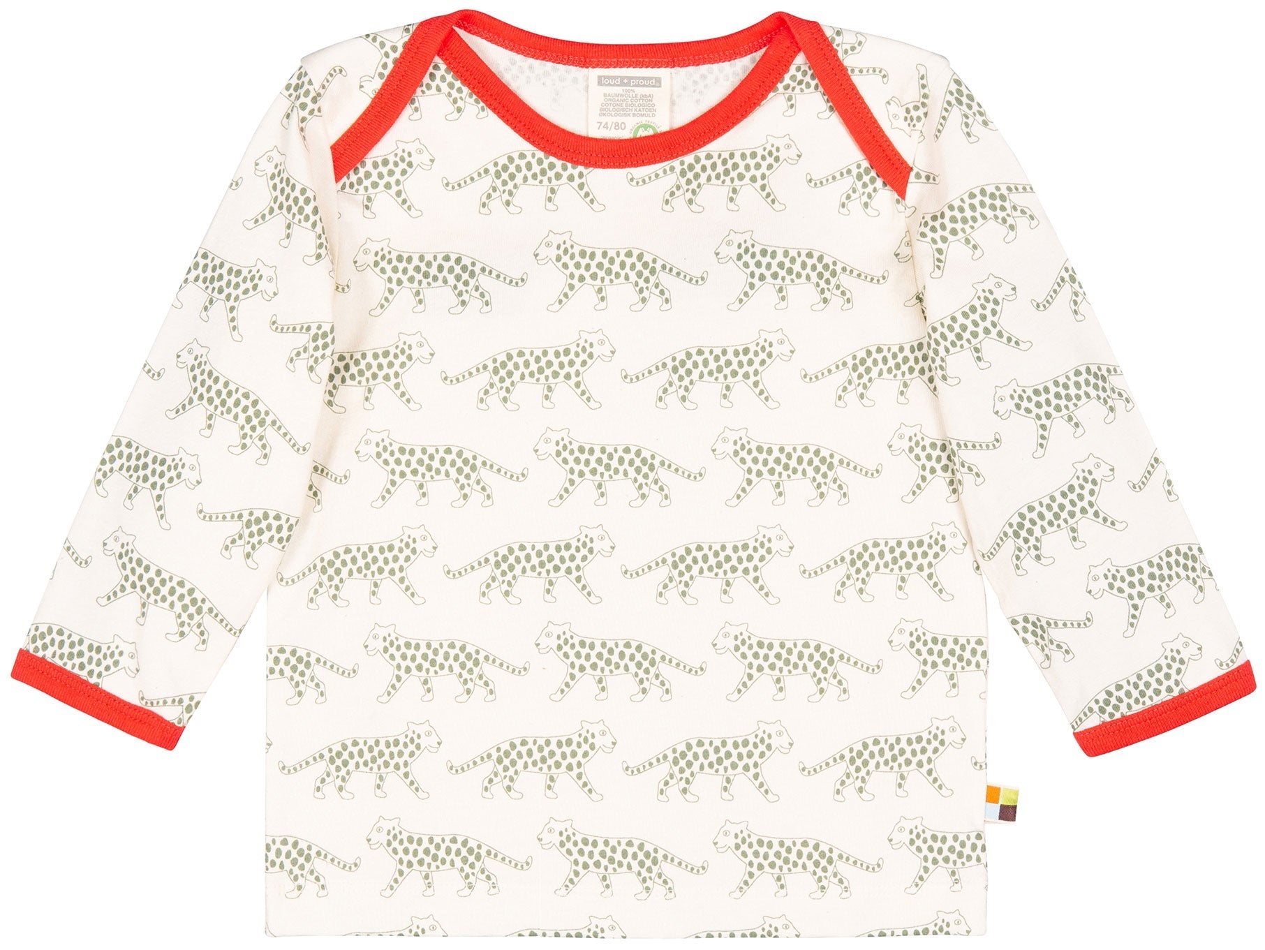 loud-proud-shirt-druck-tiermotiv-ungef-rbt-kinder-langarmshirt image 3