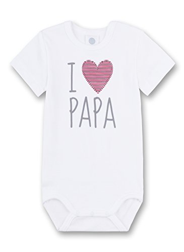 sanetta-baby-body-kurzarm-wei-i-love-papa-aus-bio-baumwolle image 3