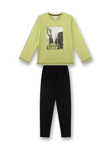 sanetta-jungen-schlafanzug-lang-gr-n-cityrider-aus-baumwolle-kinderpyjama image 4
