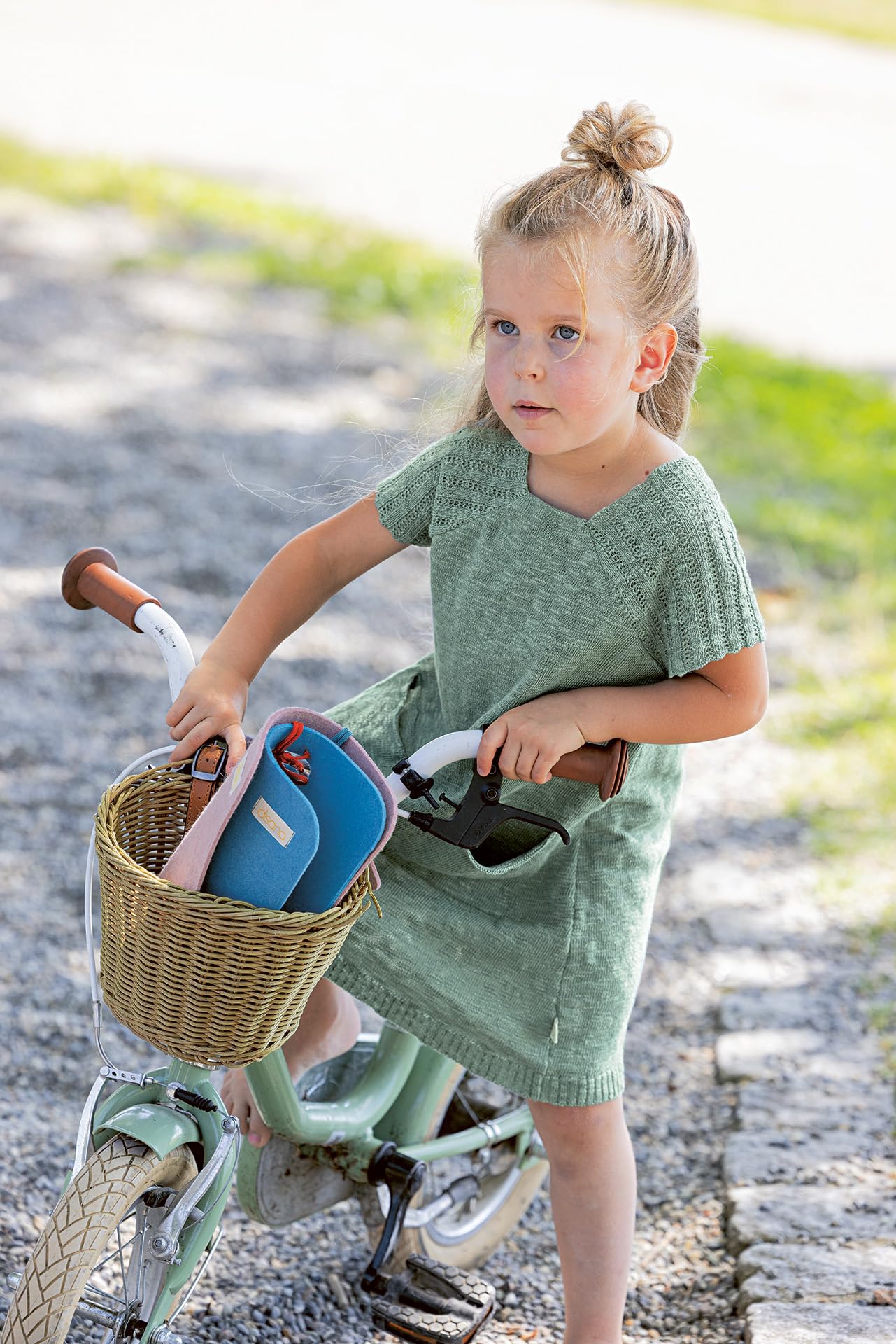 disana-leinen-strickkleid-m-dchen-sommer-kleid-knielang-aus-bio-baumwolle-und-bi-2 image 2