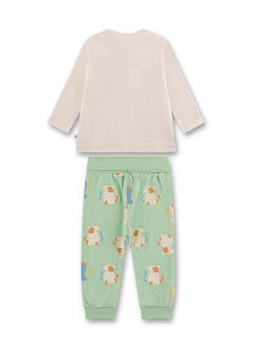 sanetta-jungen-schlafanzug-beige-affe-aus-bio-baumwolle image 5