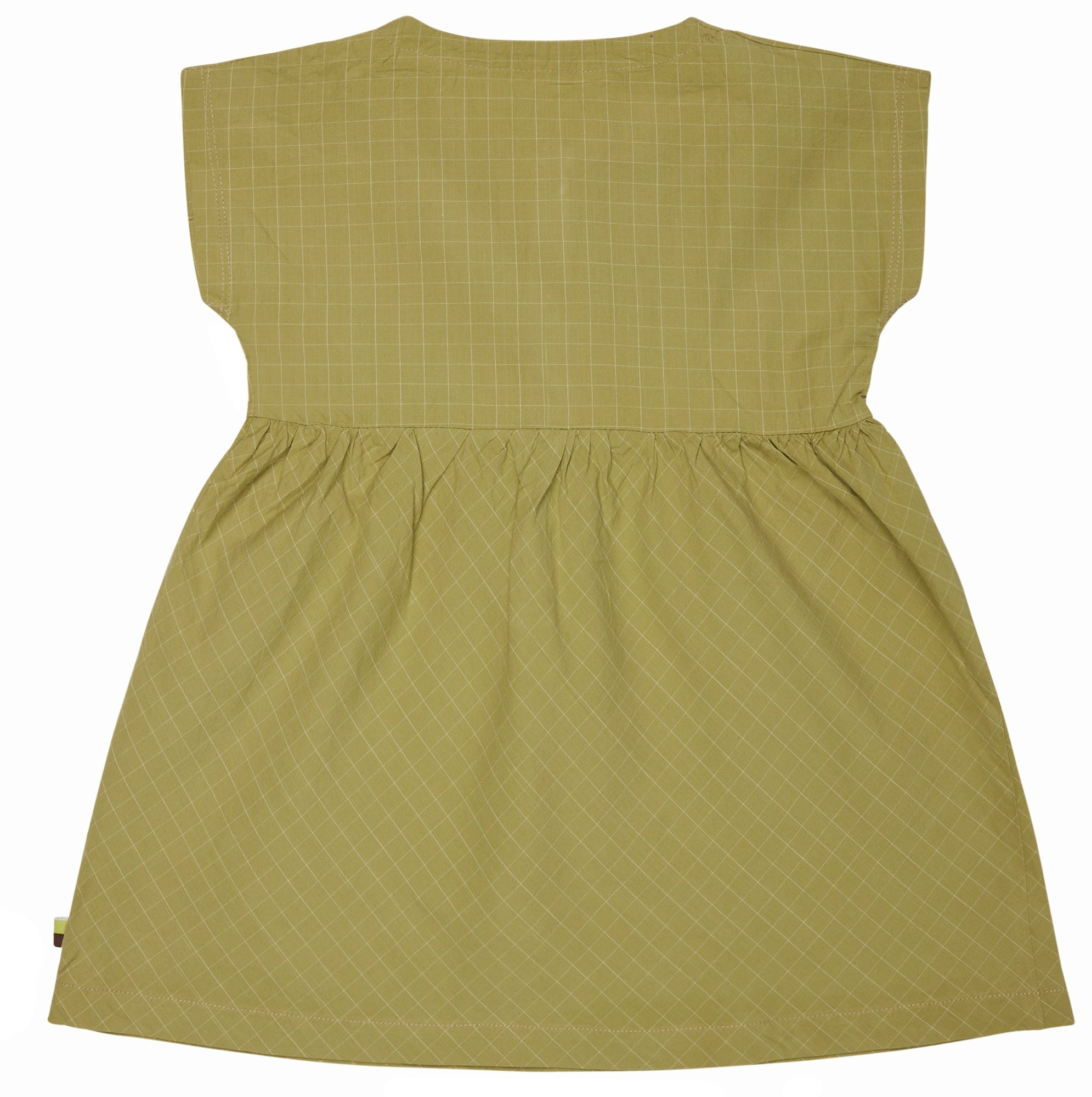 loud-proud-kleid-aus-feinem-karo-popelinekleid-mit-holzkn-pfen image 4