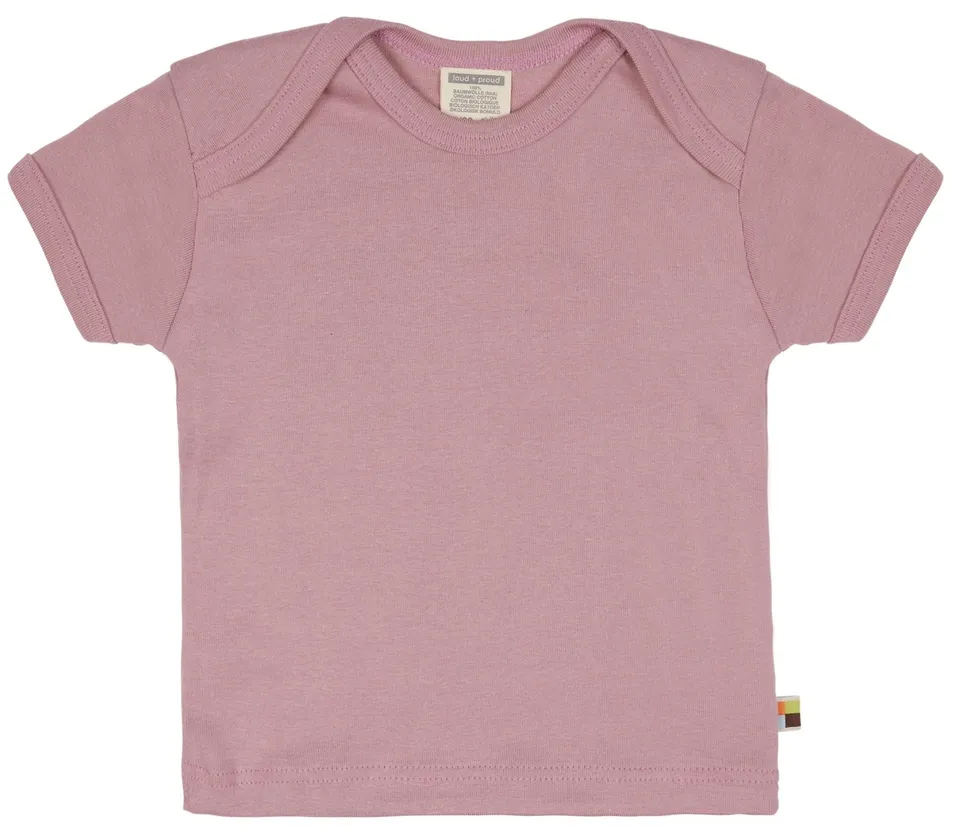 loud-proud-t-shirt-uni-aus-feinripp-rundhals image 1