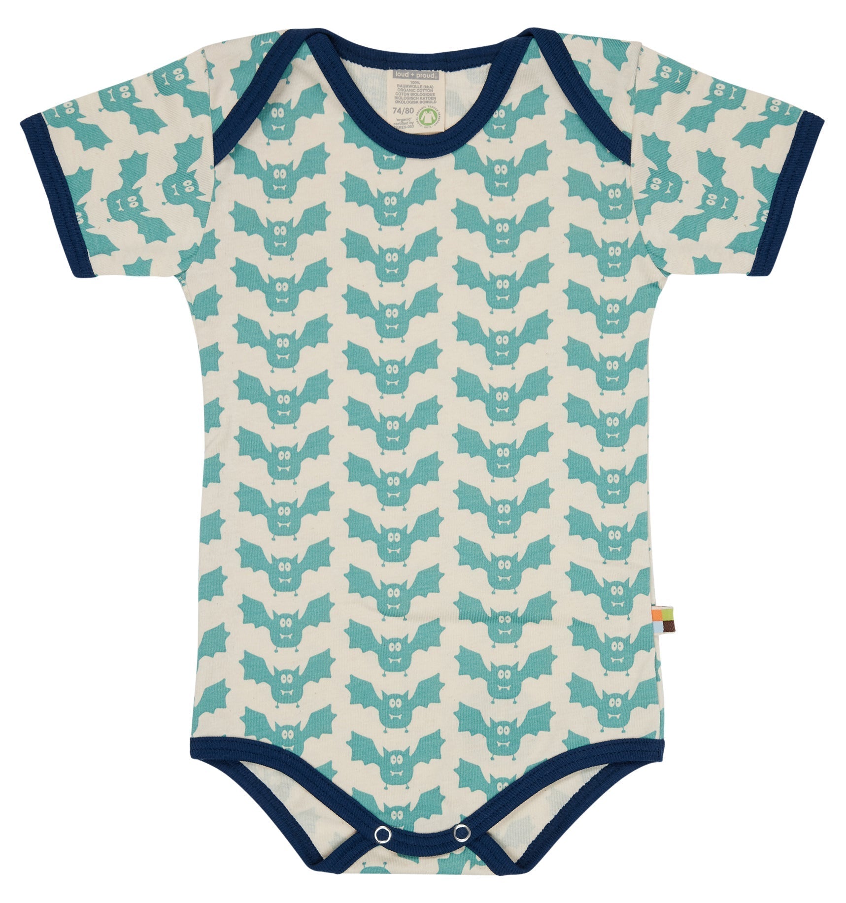 loud-proud-body-kurzarm-mit-druck-bio-baumwoll-body-l-we-fledermaus image 3