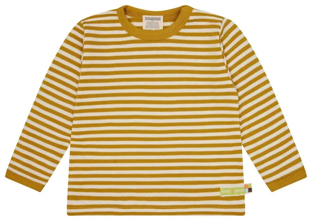 loud-proud-shirt-interlock-ringel-gestreiftes-bio-baumwoll-shirt image 1