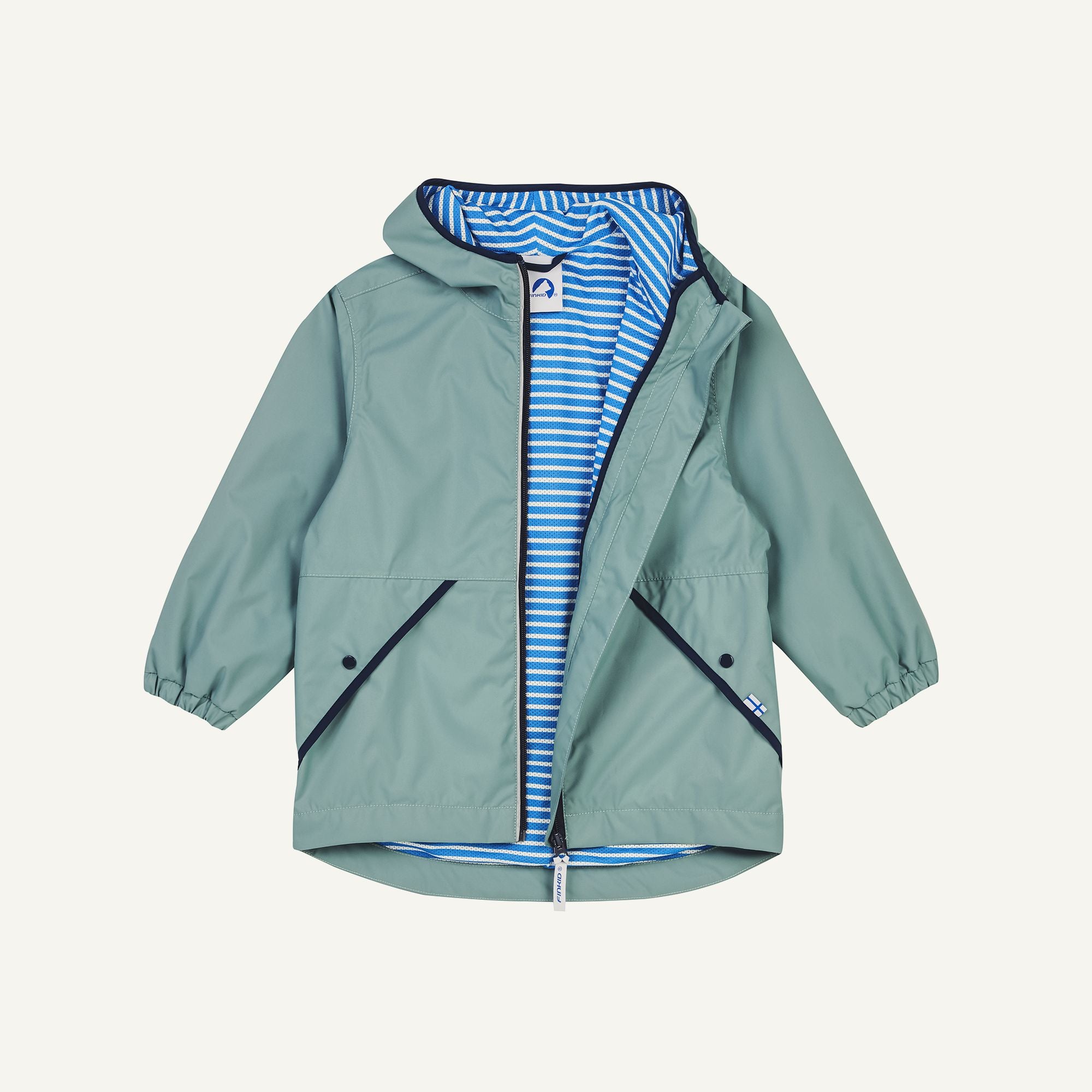 finkid-puuskiainen-regen-und-outdoorjacke-zip-in-au-enjacke image 5