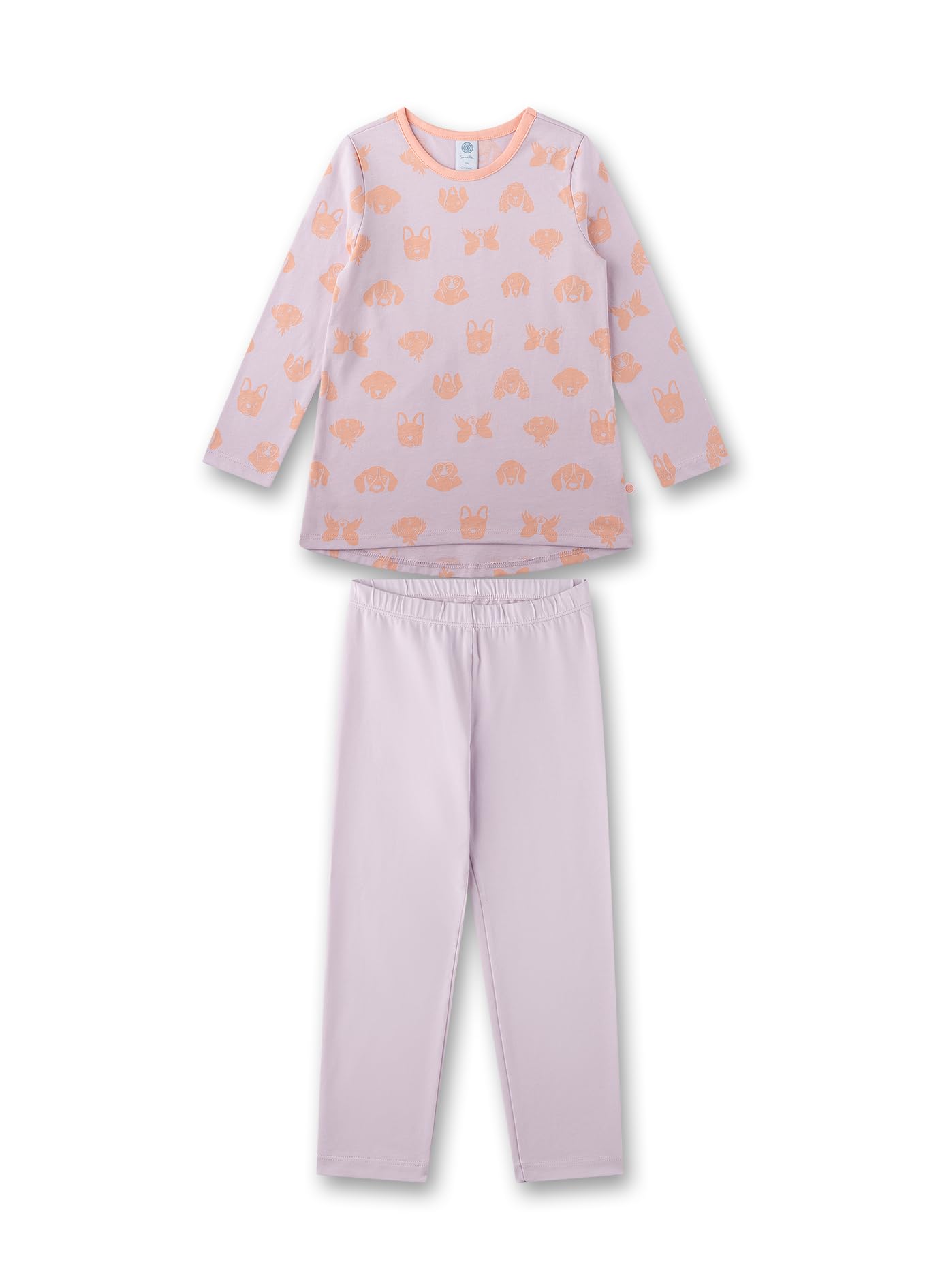 sanetta-m-dchen-schlafanzug-lang-lila-pyjamaset-aus-bio-baumwolle image 1