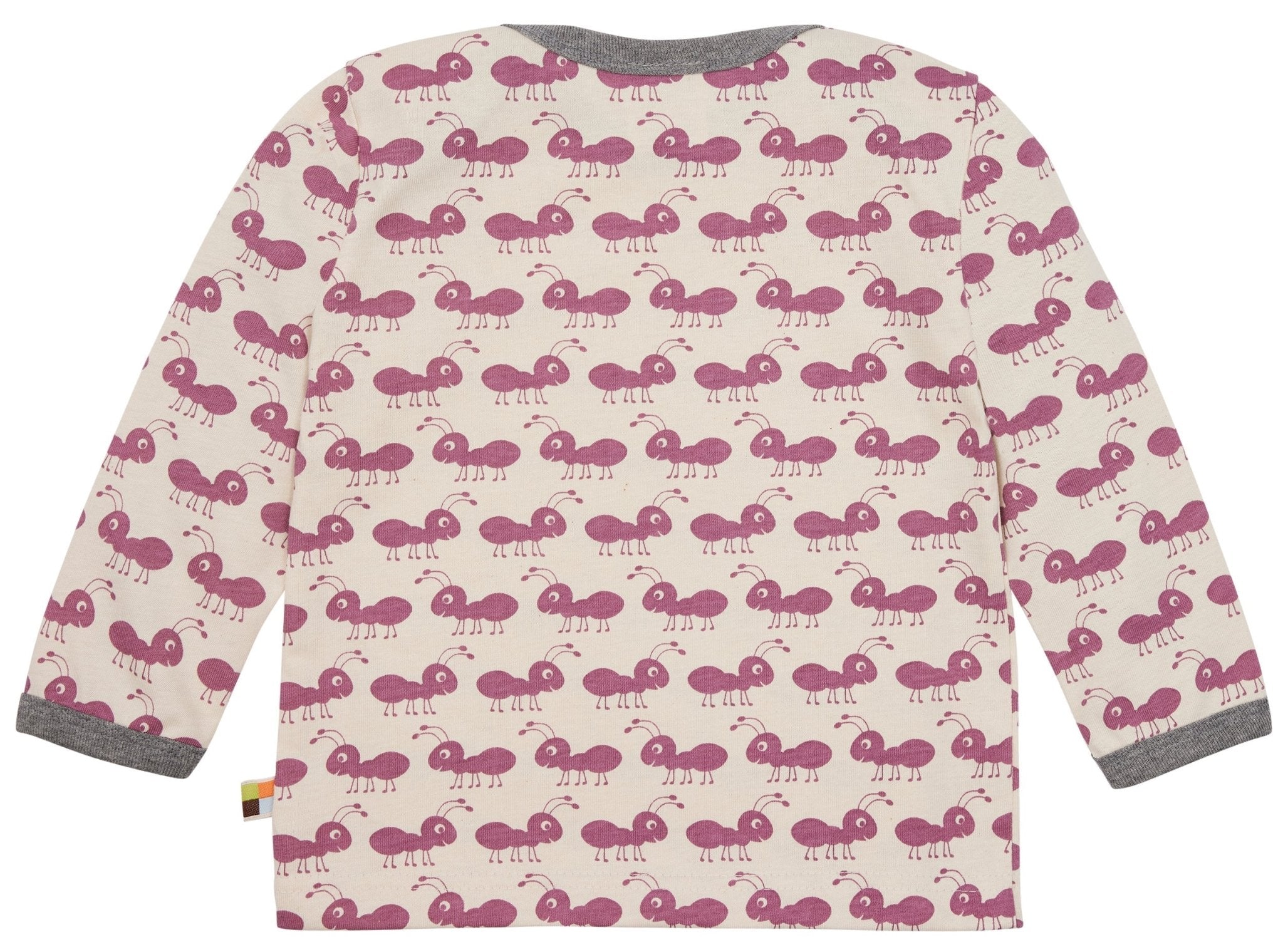 loud-proud-shirt-langarm-mit-druck-ameisen-bio-baumwoll-shirt image 2
