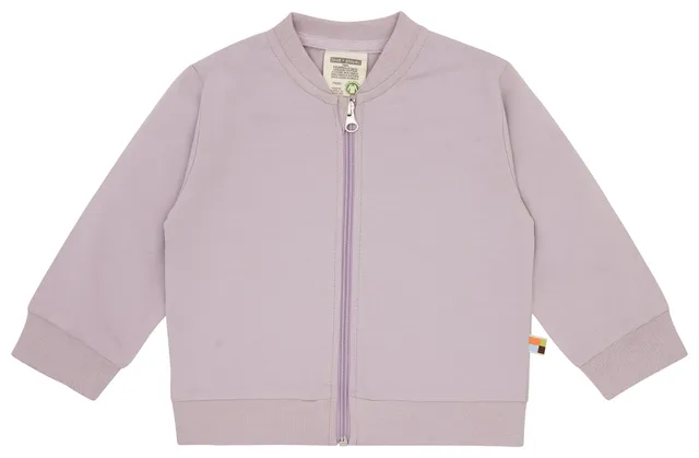 loud-proud-jacke-mit-pflanzenfarben-gef-rbt-sweatjacke-mit-stehkragen-und-rei-ve image 1