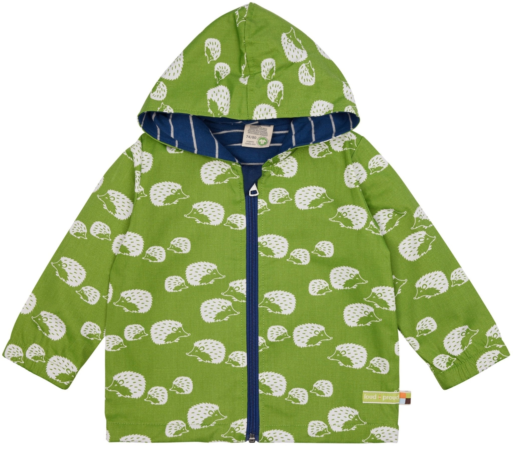 loud-proud-wasserabweisende-jacke-mit-druck-outdoor-baumwolljacke-mit-futter image 1