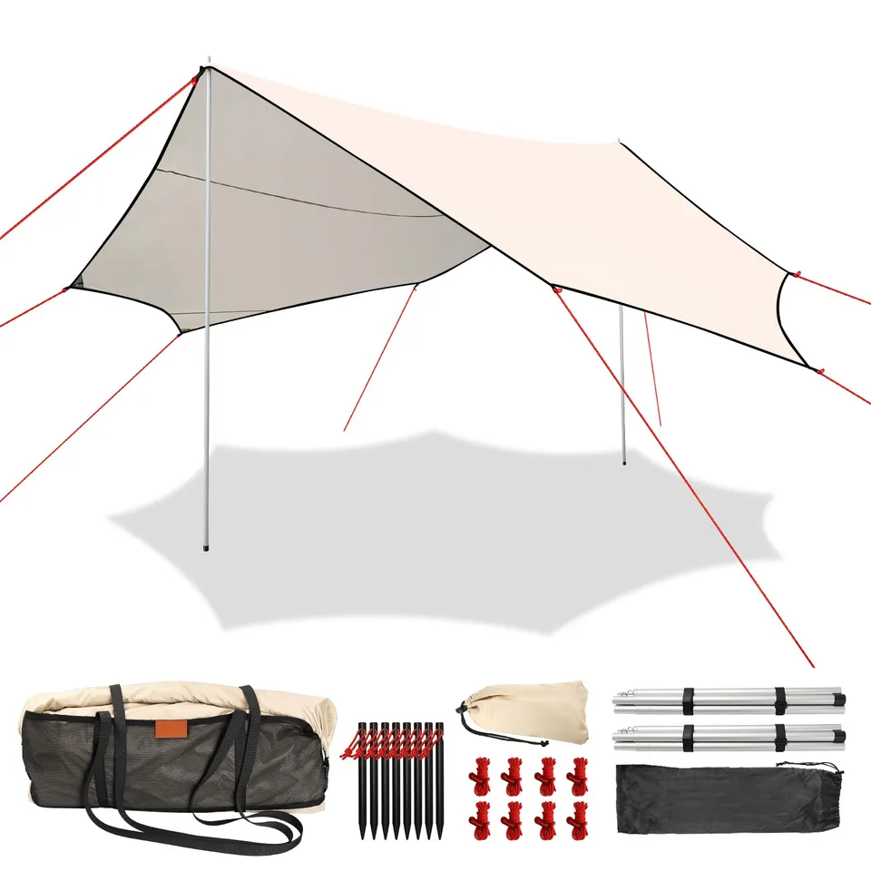desoto-outdoor-tarp-sonnenschutz-berdachung-5-x-5-m-wasserdicht image 1