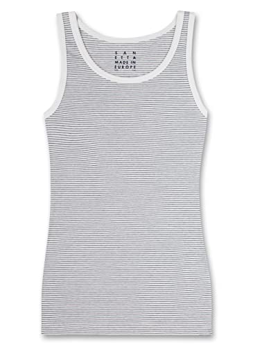 sanetta-m-dchen-unterhemd-off-white-ringel image 3