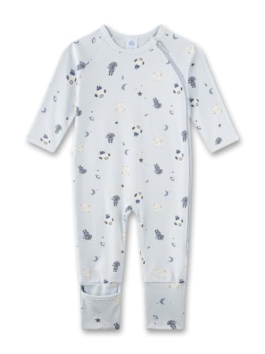 sanetta-baby-strampler-hellblau-weltall-jungen-overall image 5