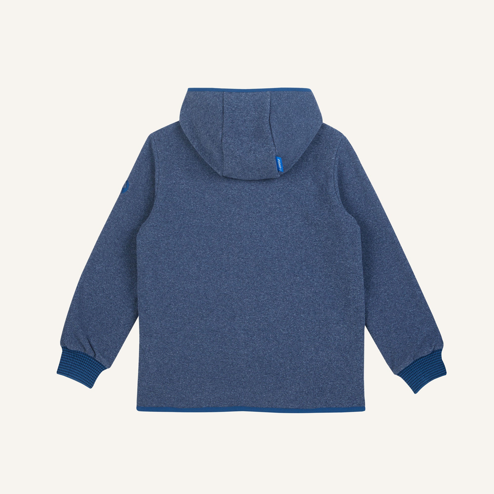 finkid-tonttu-knit-kinder-fleecejacke-strickfleece-zip-in-hoodie image 4