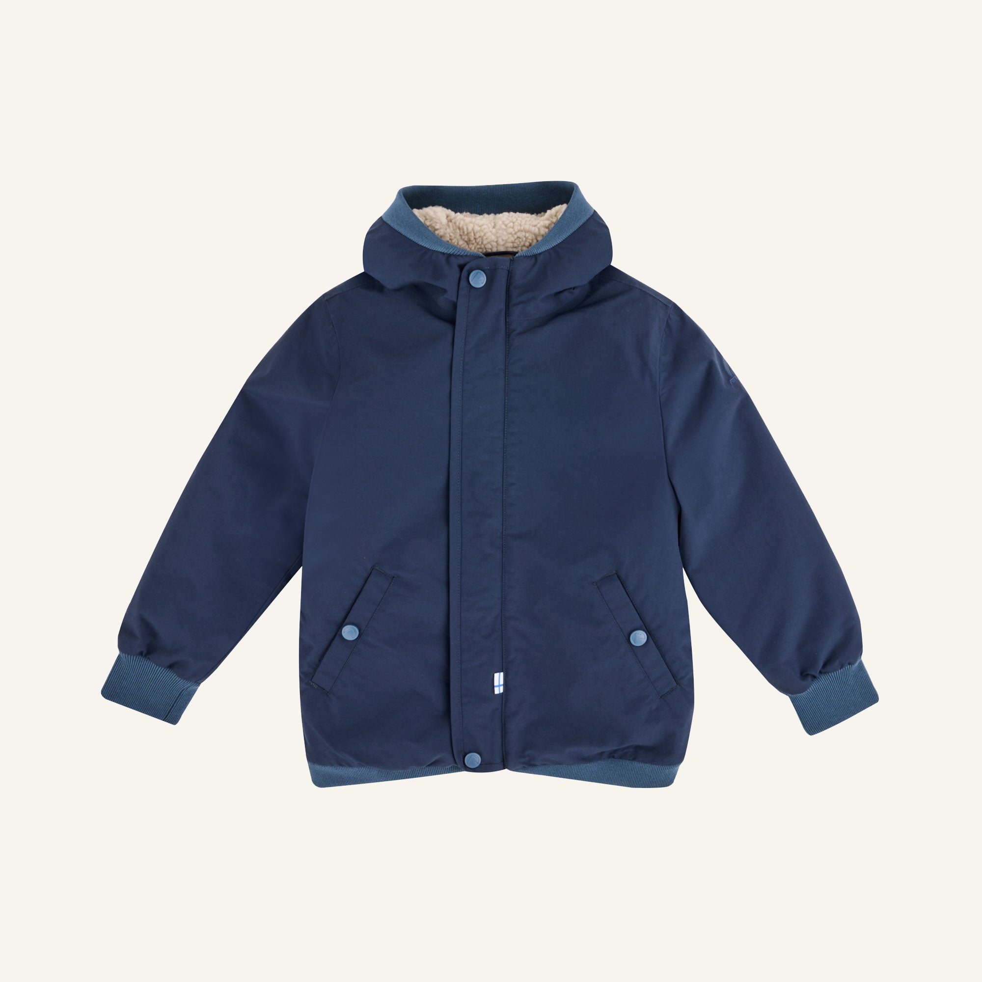 finkid-juuka-winteranorak-f-r-kinder-mit-teddyfleece image 1