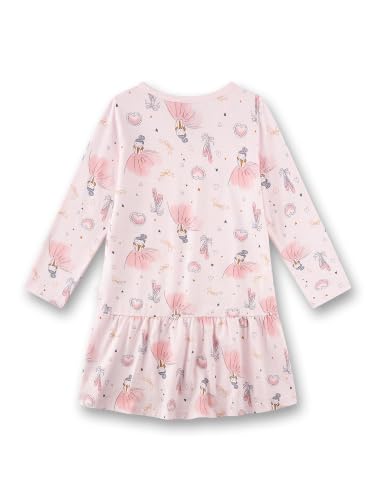 sanetta-m-dchen-nachthemd-langarm-rosa-ballerina-baumwoll-modal image 5