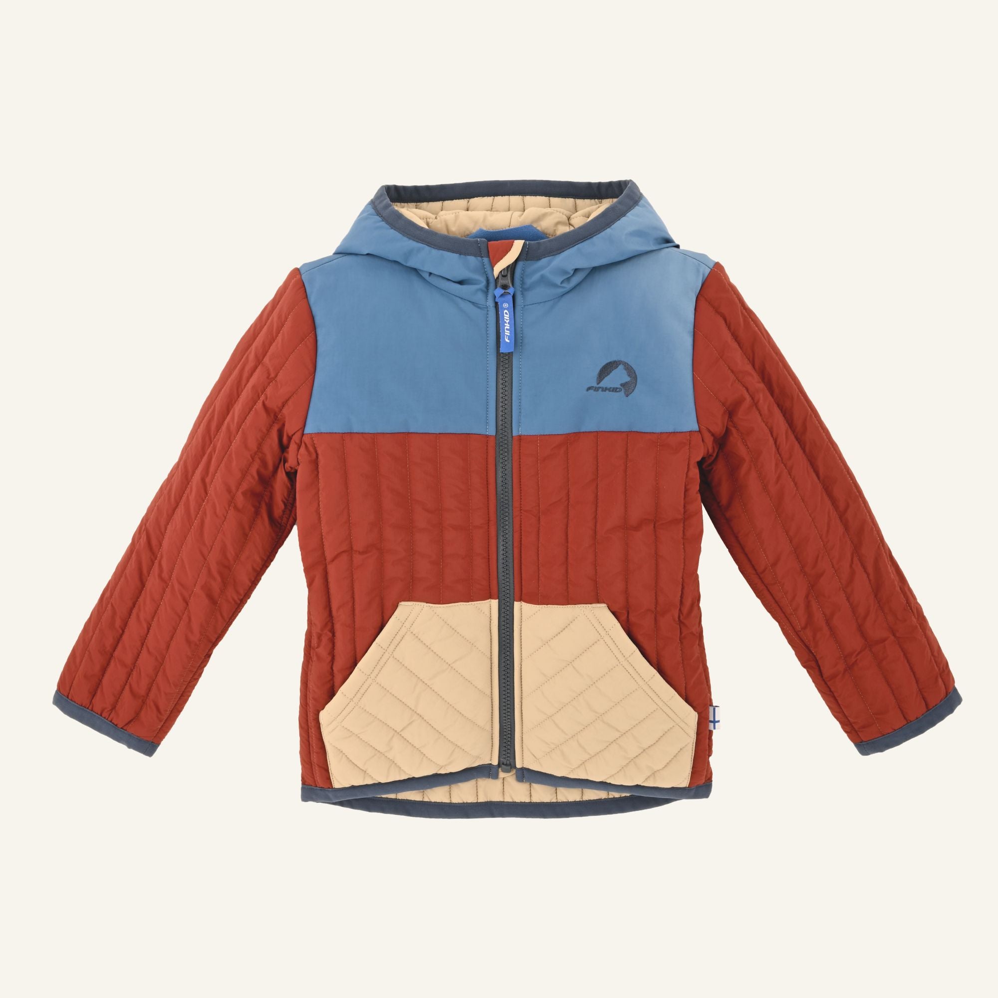 finkid-tonttu-air-zip-in-innenjacke-steppjacke image 2