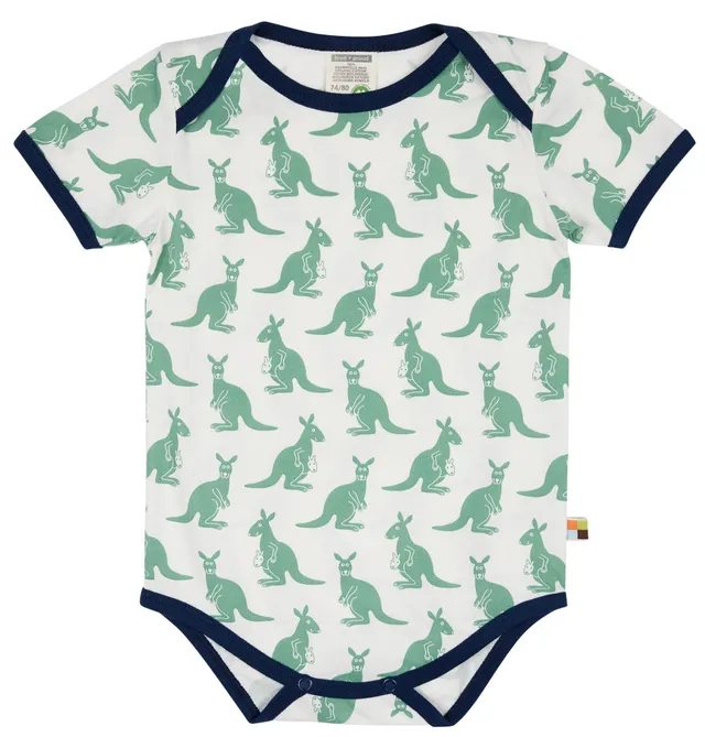 loud-proud-body-kurzarm-druck-tiermotiv-baby-kurzarmbody-ungef-rbt image 1