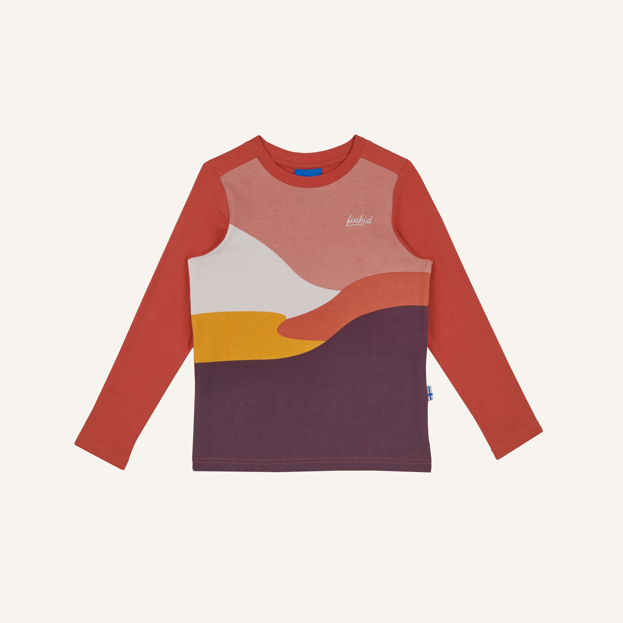 finkid-ilo-kinder-longsleeve-bio-baumwolle-landschaftsprint image 4