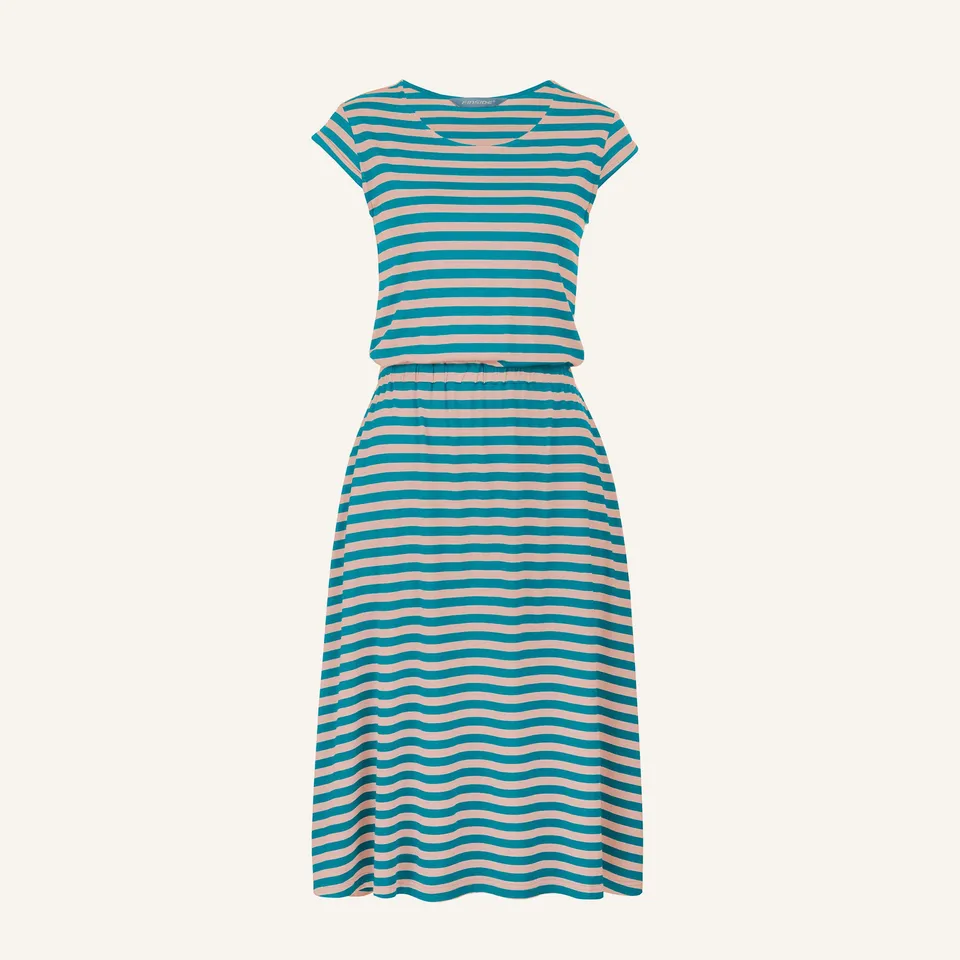 finkid-mekko-kleid-aus-bambusjersey-gestreift image 1