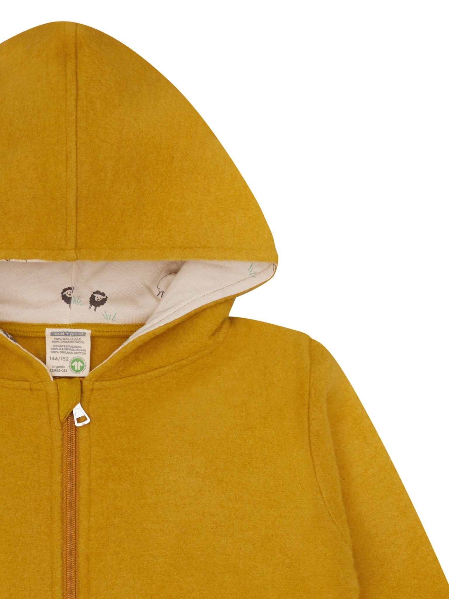 loud-proud-merino-wollfleece-jacke-mit-kapuze image 3