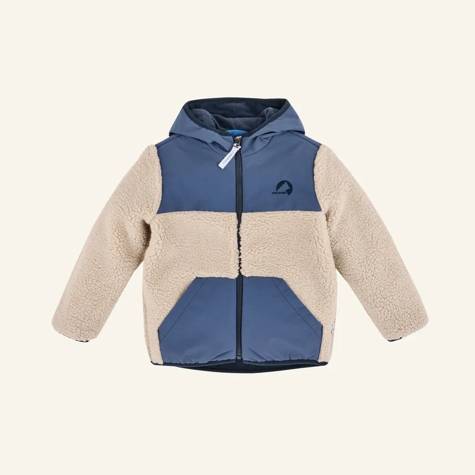 finkid-kisko-teddy-teddyfleece-jacke-kinder image 1