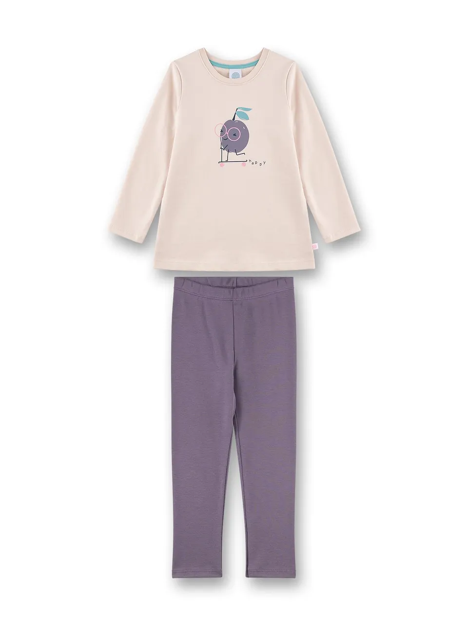 sanetta-m-dchen-schlafanzug-lang-rosa-maus-bio-baumwolle image 1