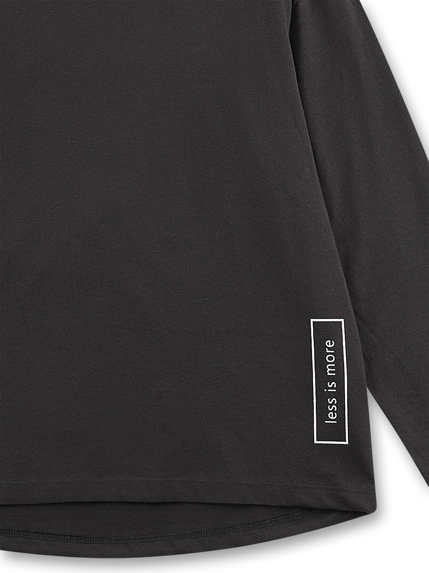sanetta-m-dchen-schlafshirt-langarm-grau-aus-baumwolle image 3