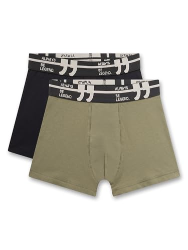 sanetta-jungen-hipshorts-doppelpack-dunkelblau-olivgr-n-aus-baumwoll-mix image 4