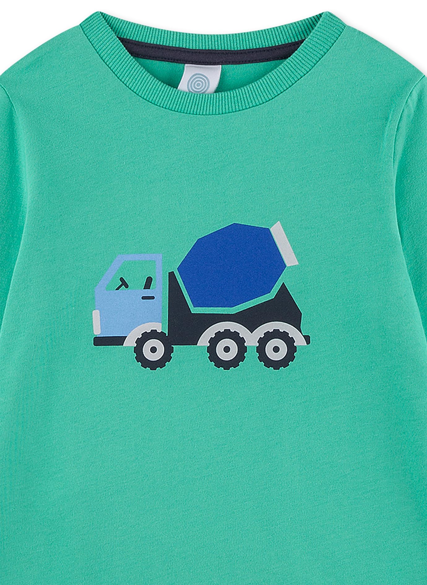 sanetta-jungen-schlafanzug-gr-n-pyjamaset-aus-baumwolle image 3