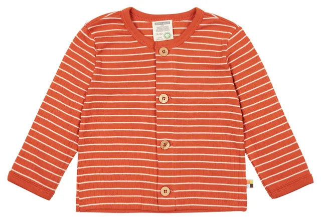 loud-proud-jacke-derby-rib-geringelte-kinderjacke-mit-holzkn-pfen image 1