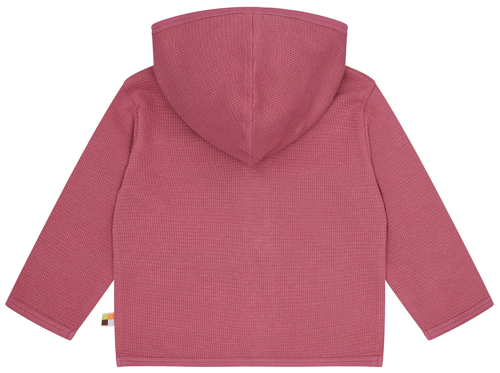 loud-proud-jacke-in-waffeloptik-kinder-kapuzenjacke-mit-holzkn-pfen image 2