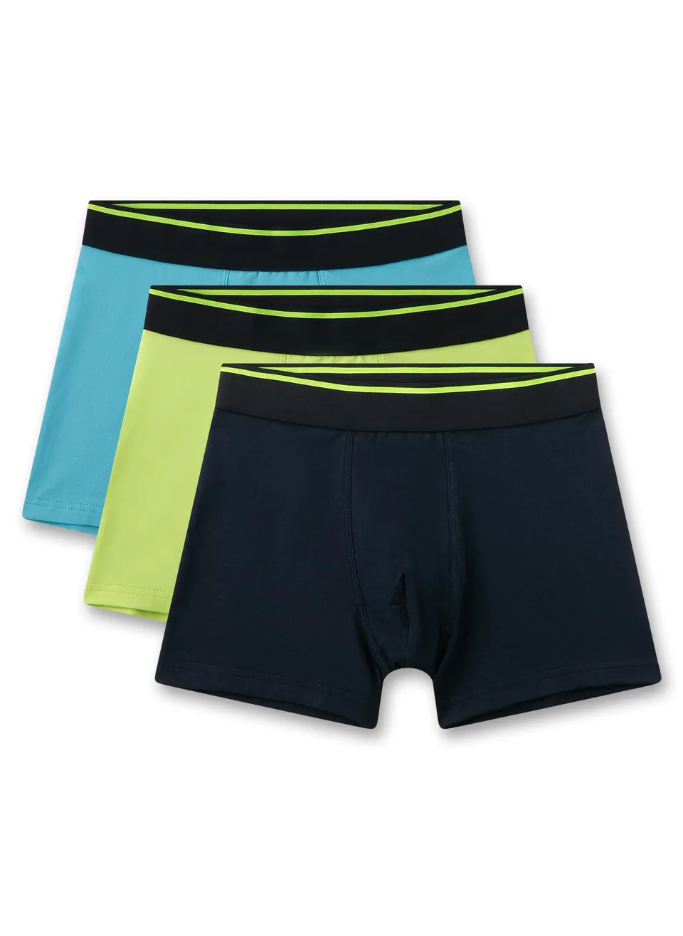 sanetta-jungen-hipshorts-dreierpack-hellblau-dunkelblau-neongr-n-unterhose-aus-b image 1