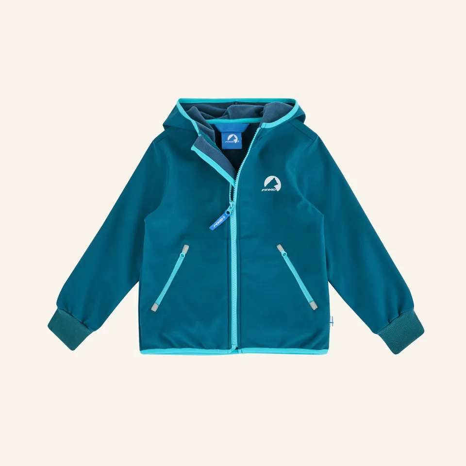 finkid-kataja-shell-softshelljacke-f-r-kinder-winddicht-mit-fleece image 1
