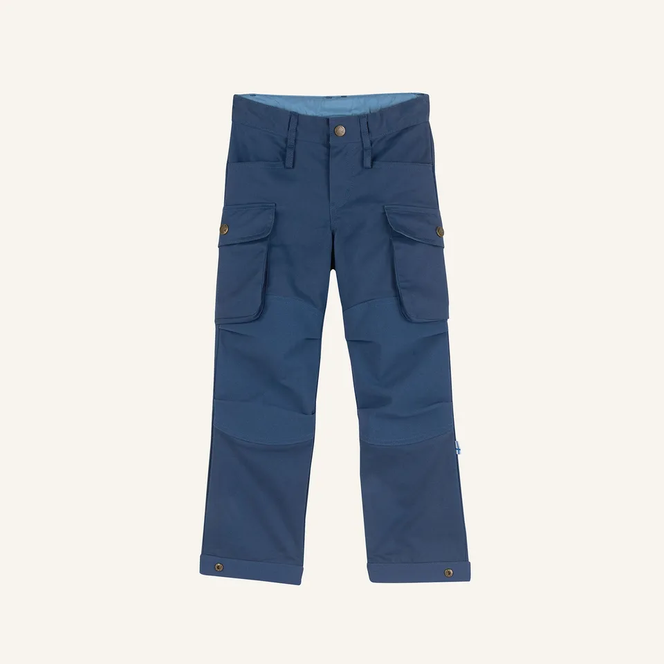 finkid-koski-canvas-kinder-arbeitshose-robuste-outdoorhose-mit-cordura image 1