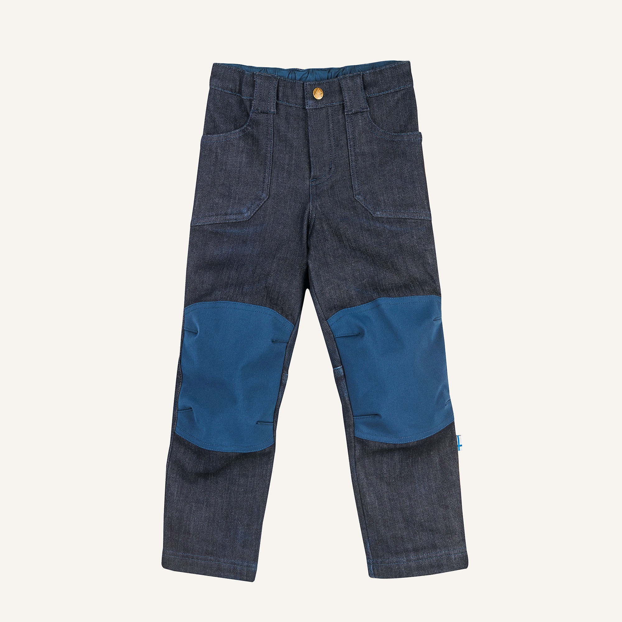 finkid-kalle-thermo-denim-kinder-winter-jeans-mit-fleece image 1
