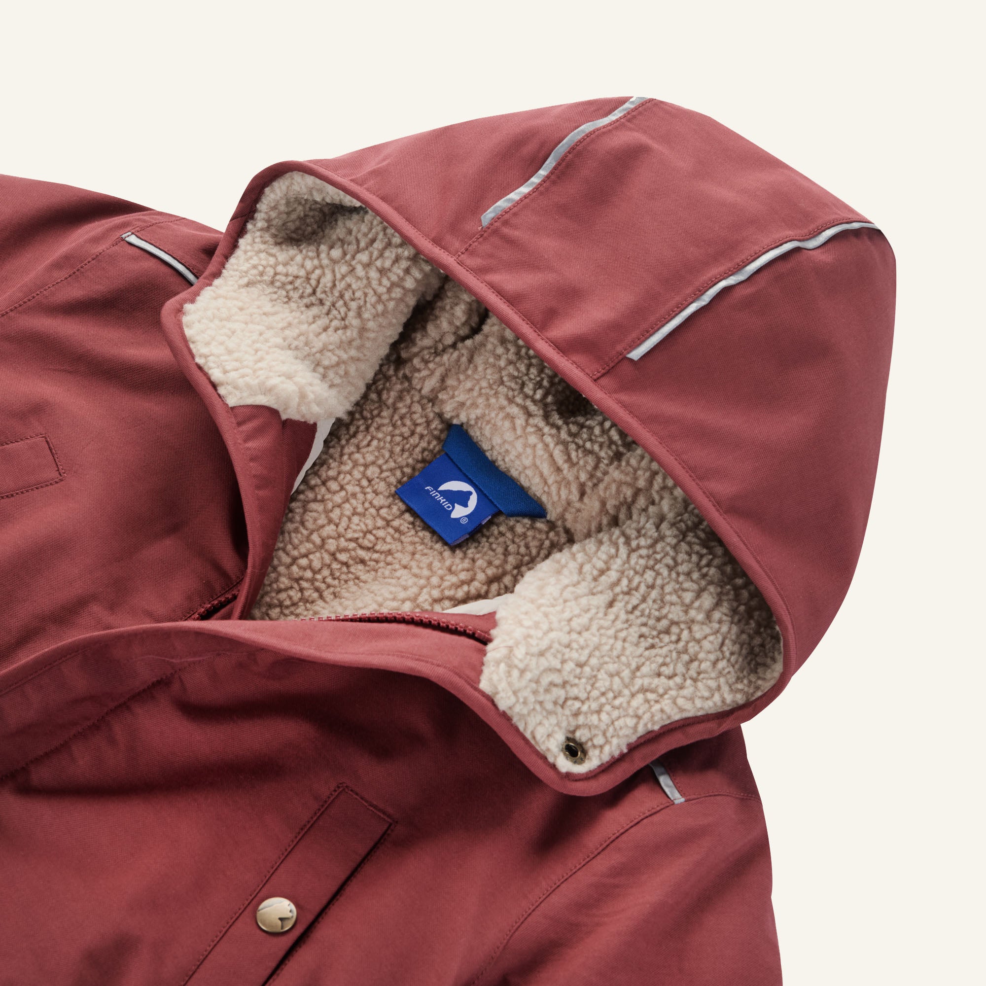 finkid-tuulikki-winterparka-f-r-kinder-wasserdicht-mit-teddyfutter image 5