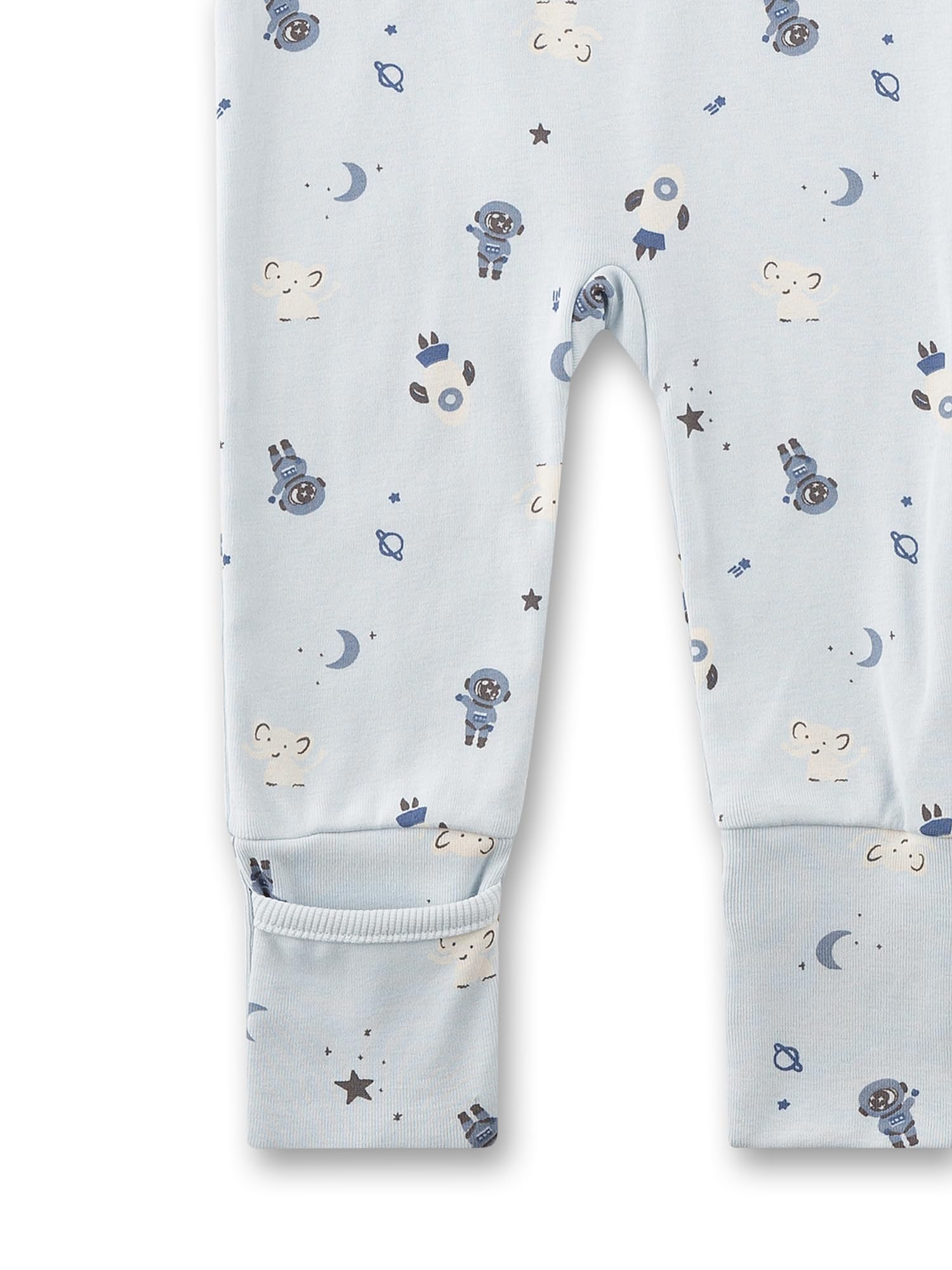 sanetta-baby-strampler-hellblau-weltall-jungen-overall image 4