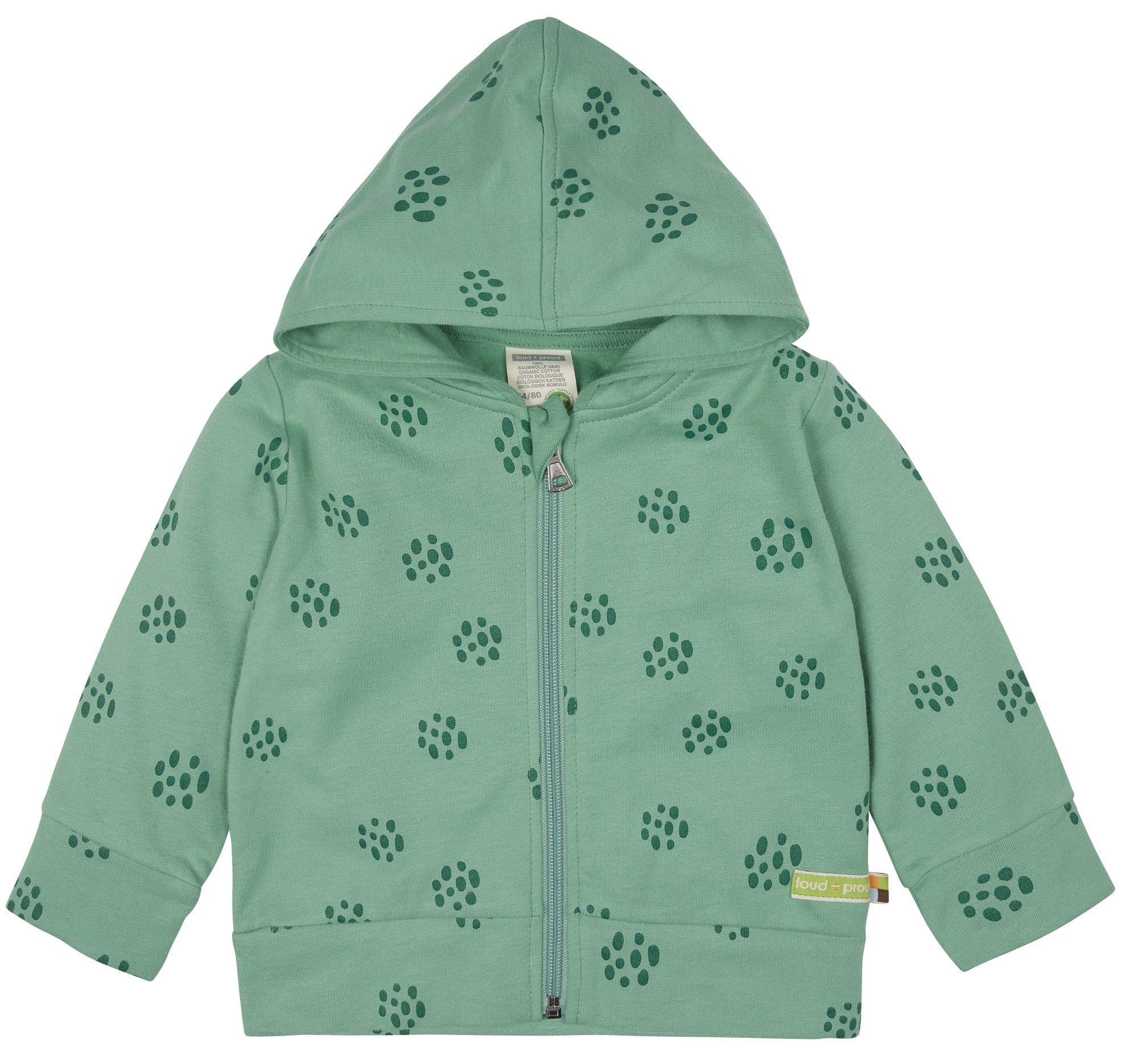 loud-proud-kapuzenjacke-mit-druck-sweatjacke-mit-rei-verschluss-2 image 1