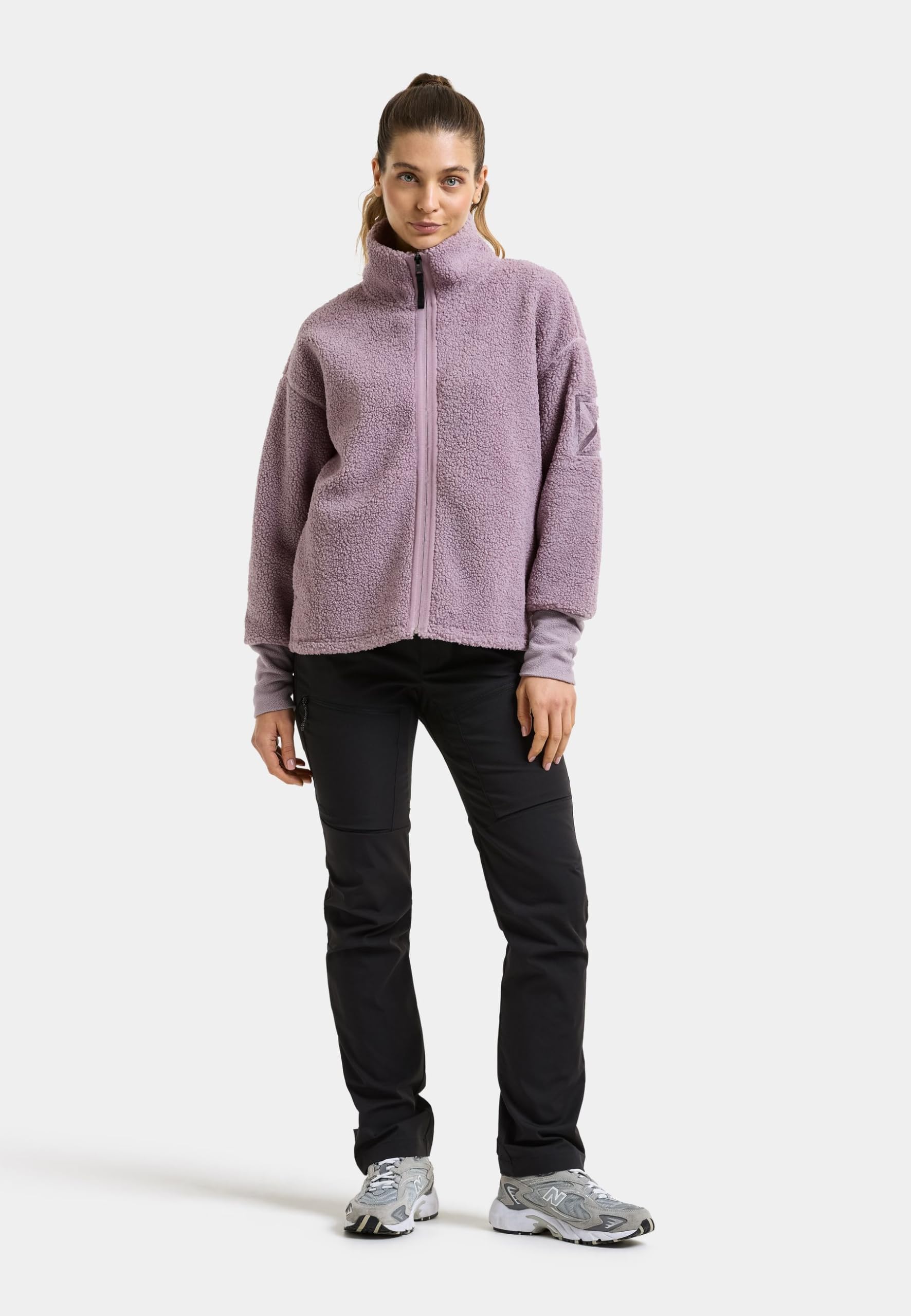 didriksons-melissa-sherpa-teddy-jacke-damen-fleece image 2