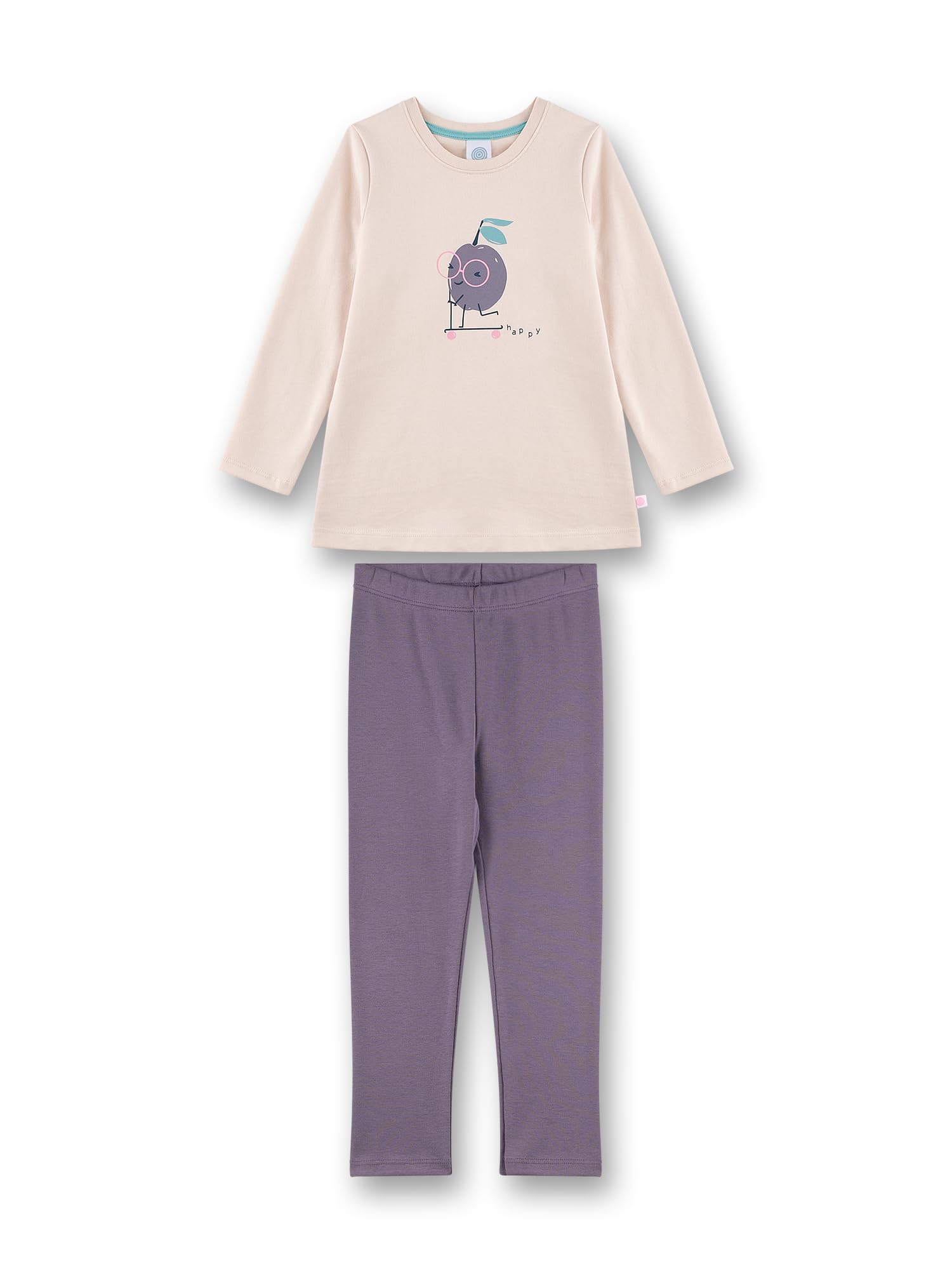 sanetta-m-dchen-schlafanzug-lang-rosa-maus-bio-baumwolle image 1