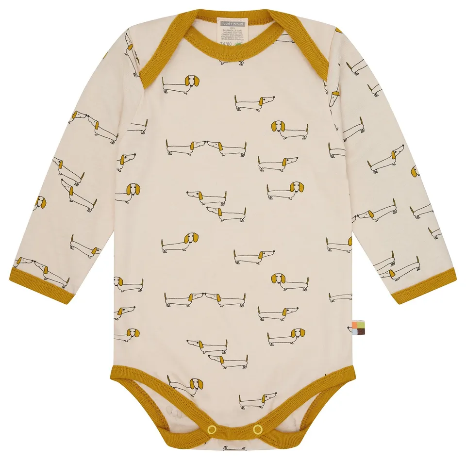 loud-proud-body-langarm-mit-druck-bio-baumwoll-babybody image 1