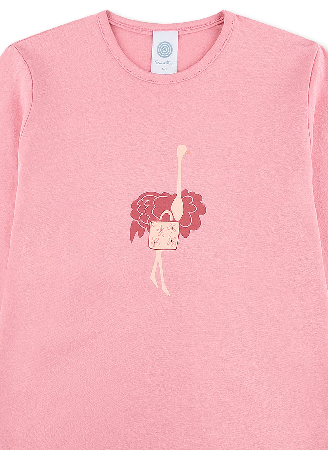 sanetta-m-dchen-schlafanzug-lang-rosa-pyjamaset-aus-baumwoll-modal-mix image 3