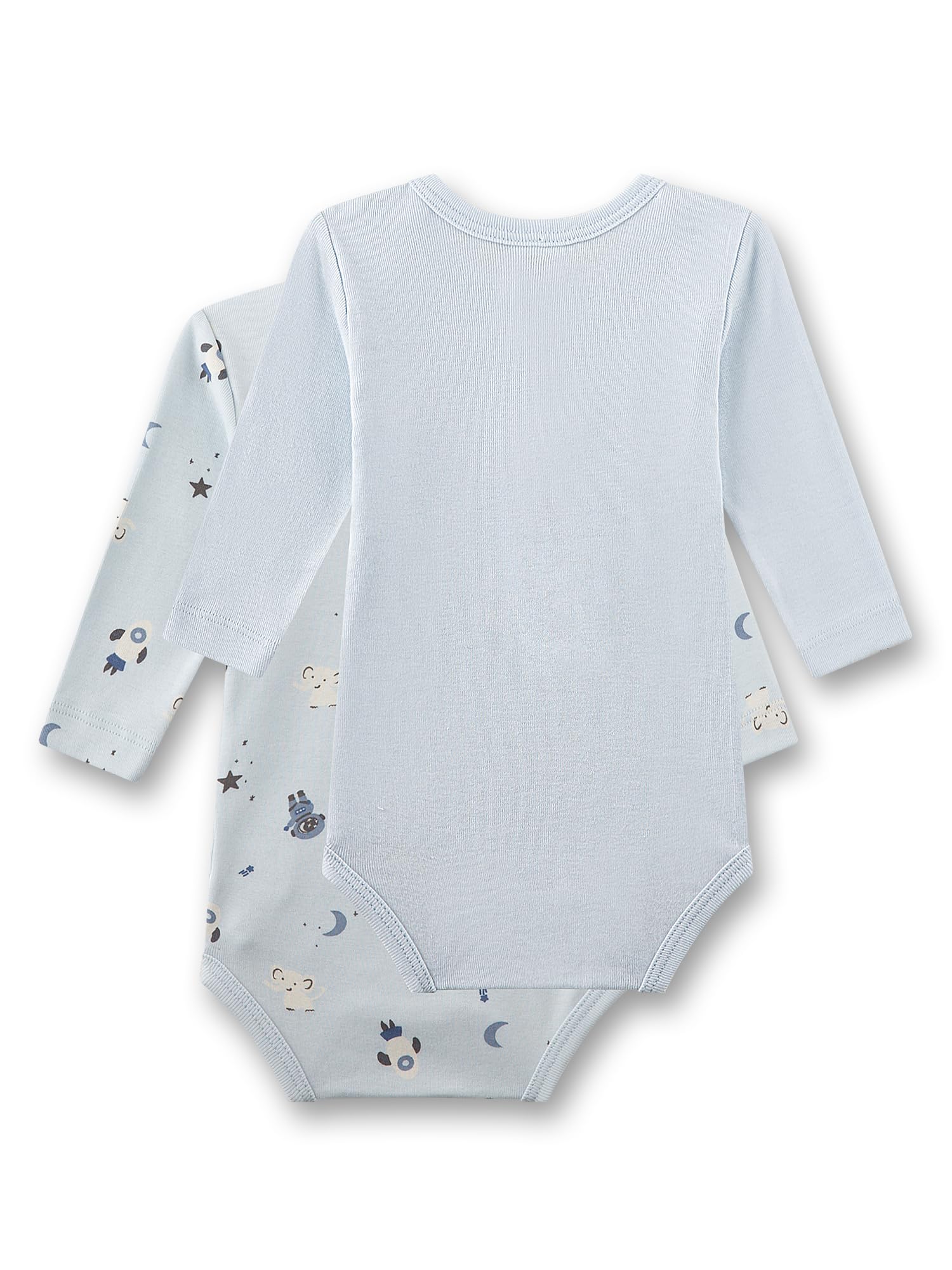 sanetta-baby-body-langarm-blau-2er-set-baby-body image 2