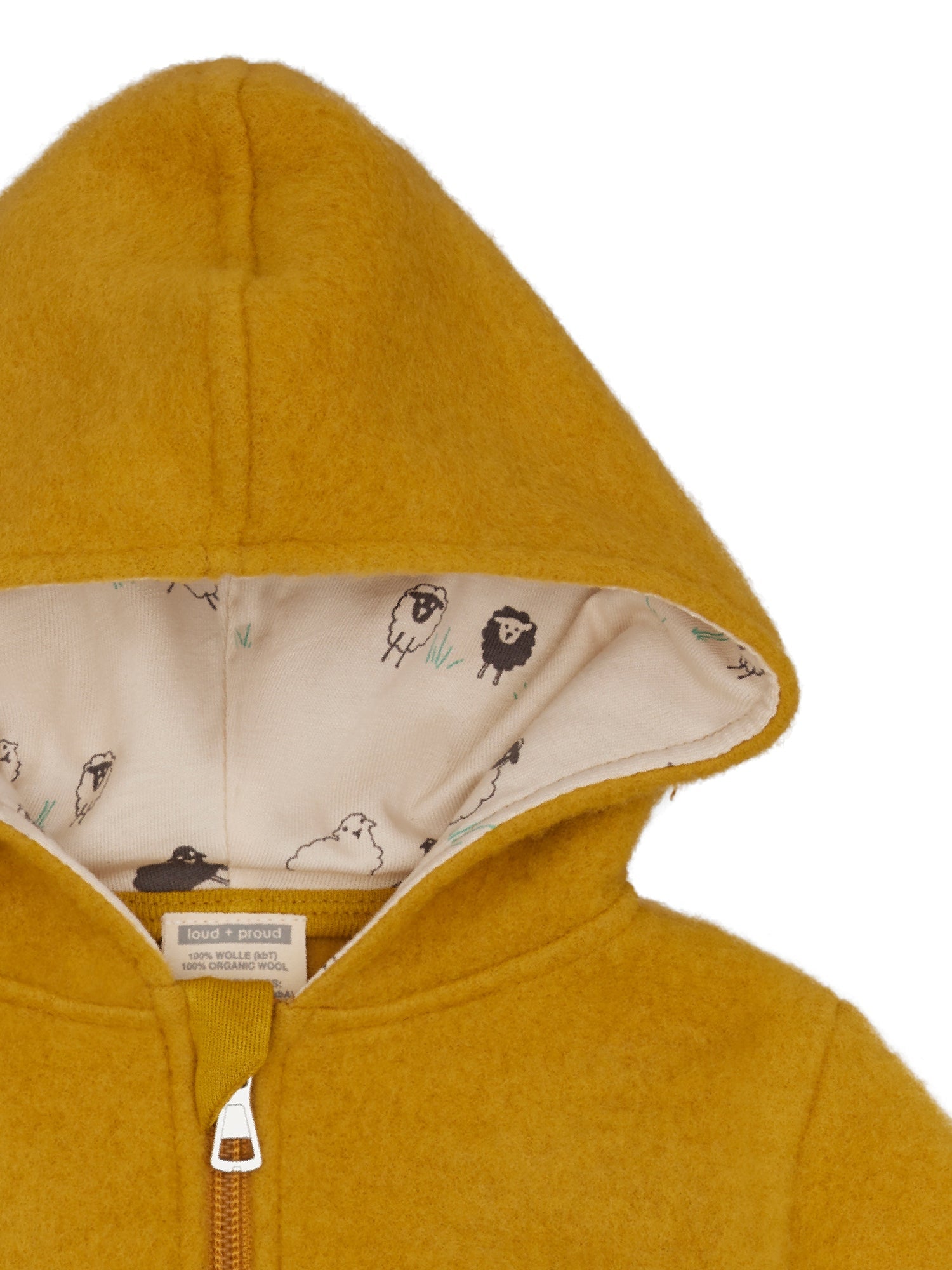 loud-proud-merino-wollfleece-jacke-mit-kapuze-bio-woll-fleece image 3