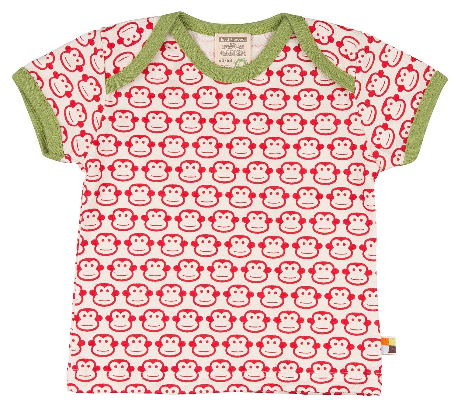 loud-proud-t-shirt-mit-druck-single-jersey-t-shirt-f-r-babys-und-kinder image 3