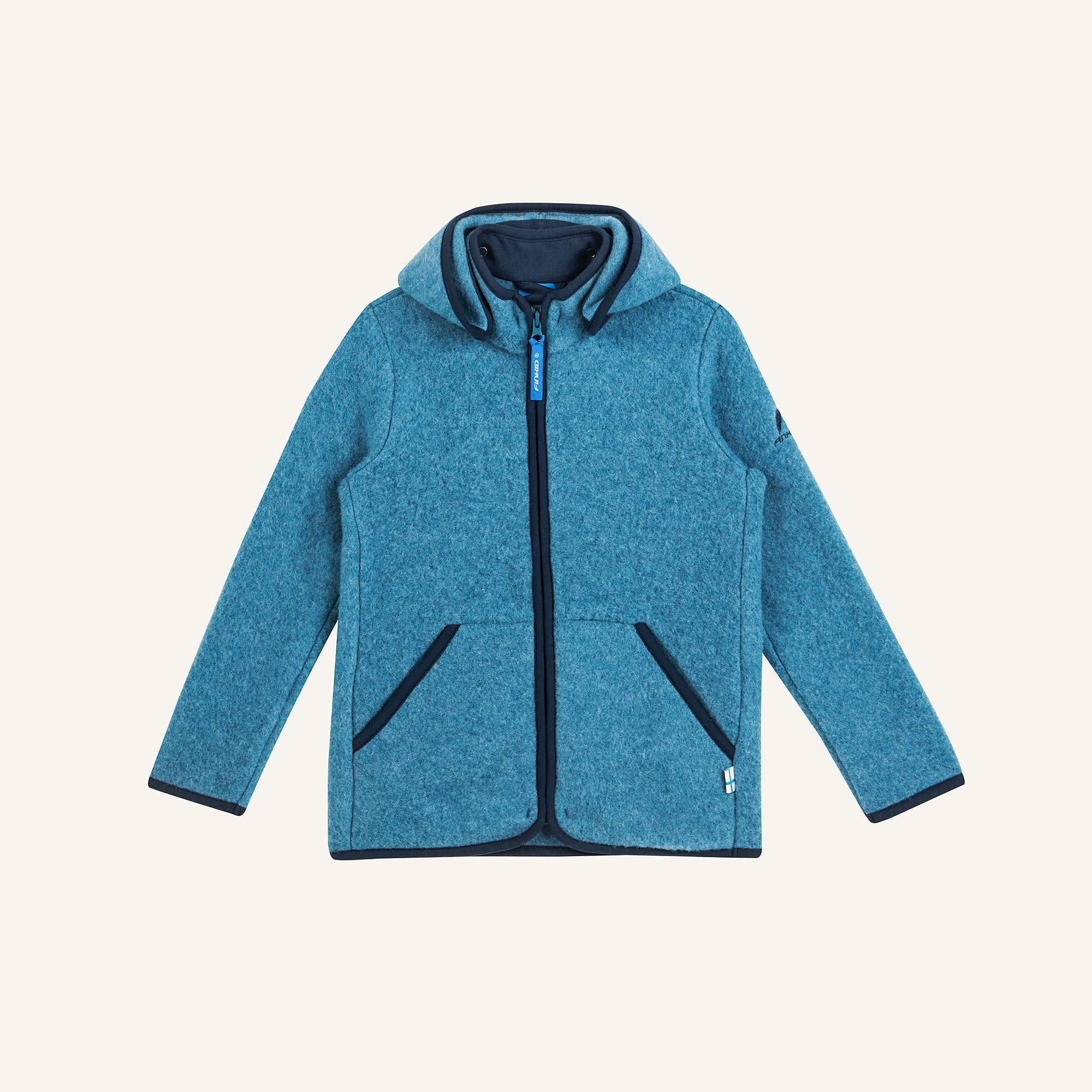 finkid-luonto-wool-wollfleecejacke-kinder-zip-in-innenjacke-w-rmegrad-1 image 2