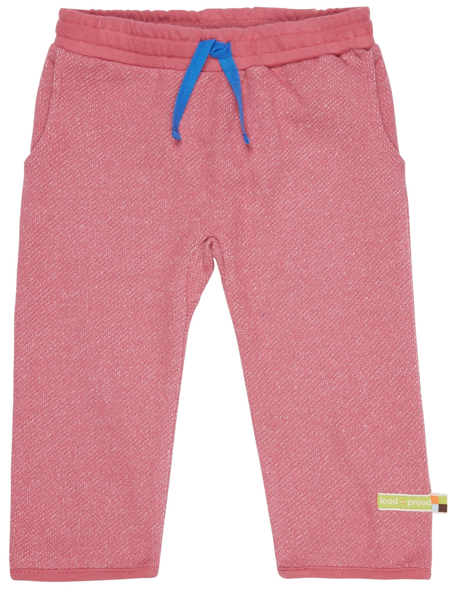 loud-proud-hose-melange-strick-warme-kinder-sweathose-gerauht image 3